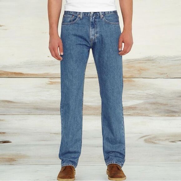 Levi’s Men’s 505 Denim Straight Leg Jeans Size 42x30 - Picture 1 of 6